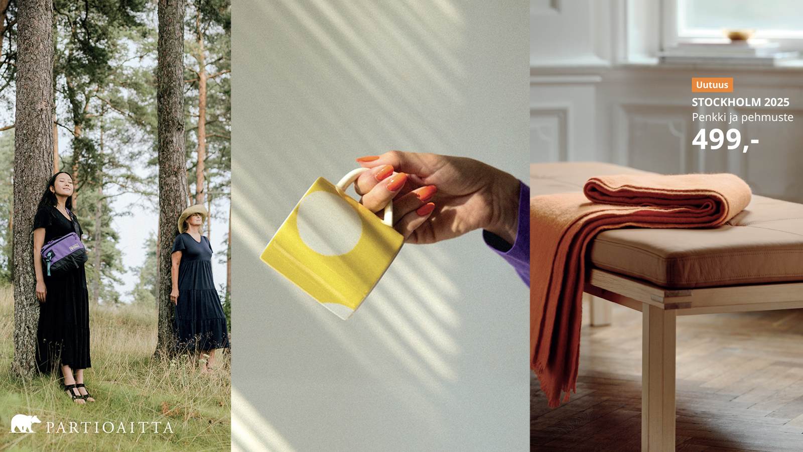 Huhtikuun parhaissa mainoksissa fiilistellään luontoa ja pohjoismaista designia