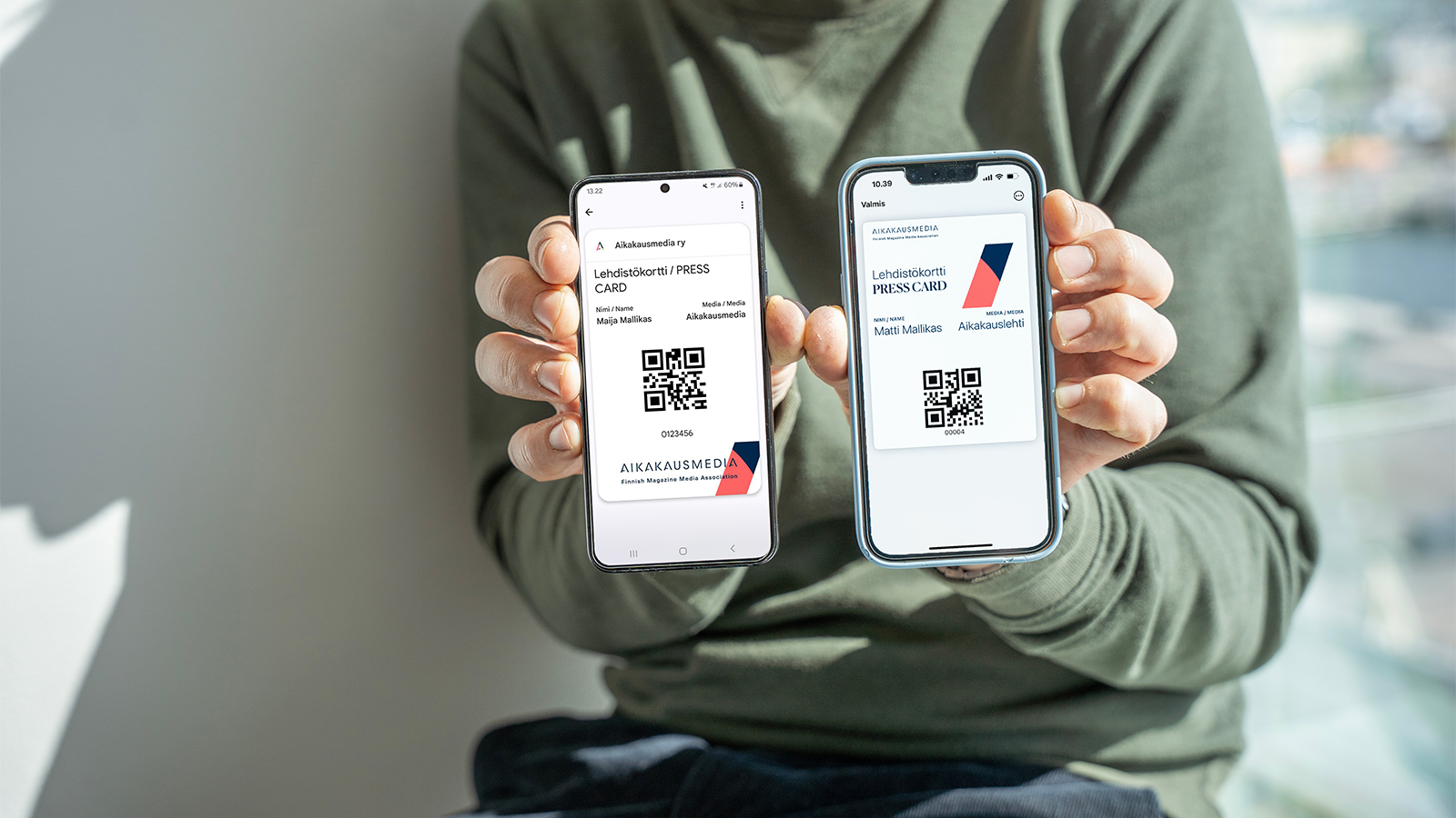 Tiedote: Aikakausmedian lehdistökortti on nyt digitaalinen